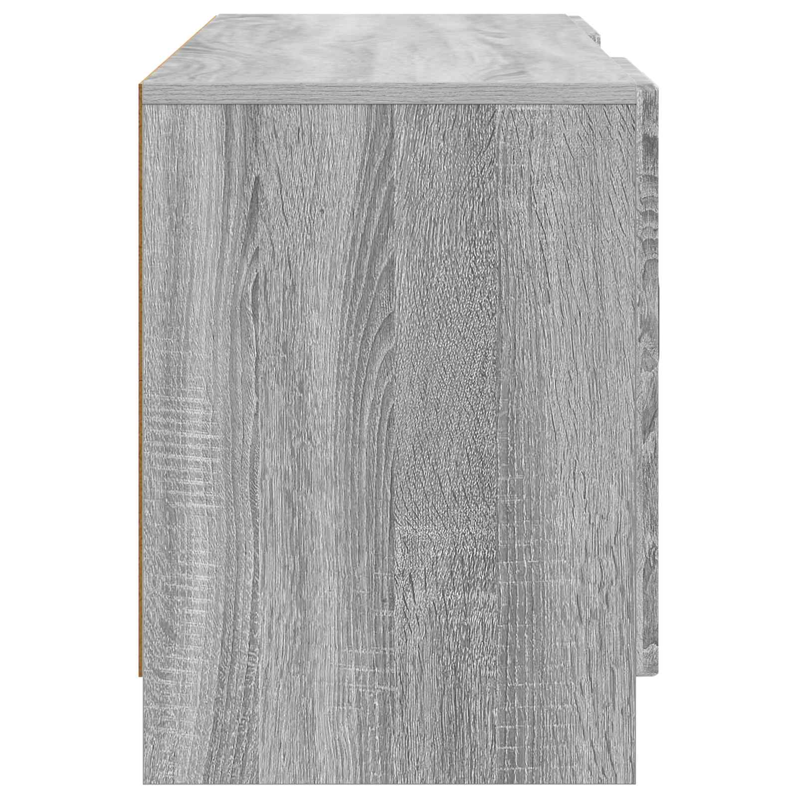 vidaXL Szafka pod telewizor Szary Sonoma 102 x 34,5 x 47 cm