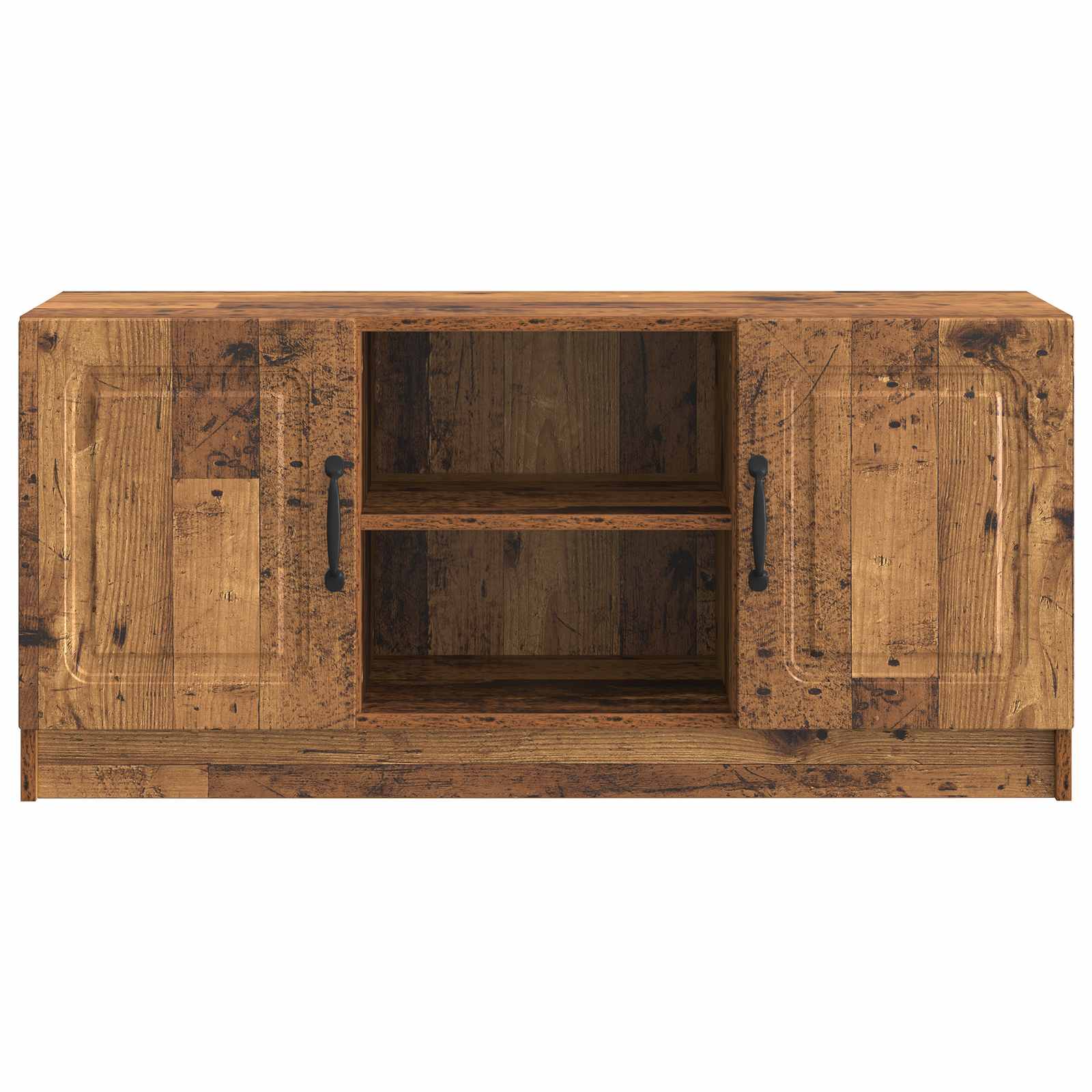 vidaXL Szafka pod telewizor Stare drewno 102 x 34,5 x 47 cm
