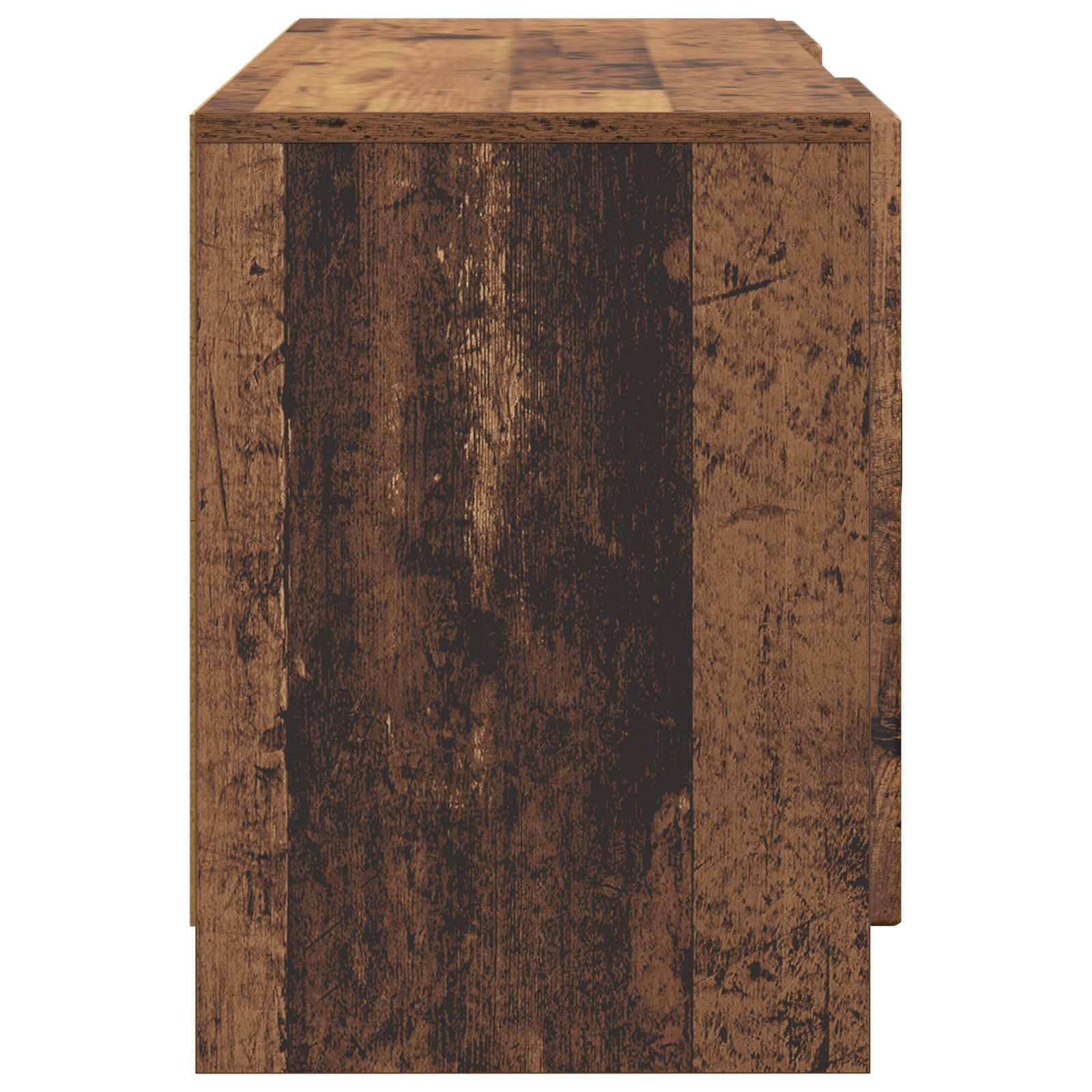 vidaXL Szafka pod telewizor Stare drewno 102 x 34,5 x 47 cm