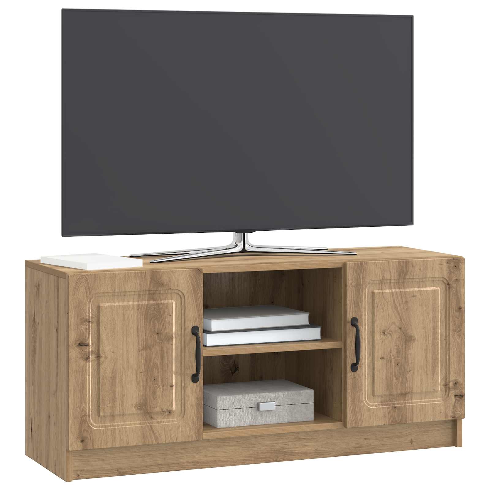 vidaXL Szafka pod telewizor Dąb artisan 102 x 34,5 x 47 cm