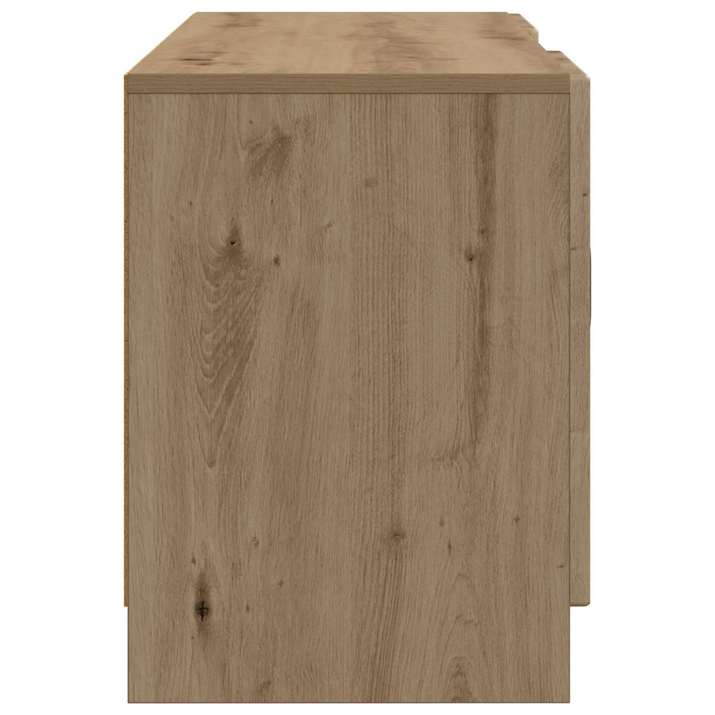 vidaXL Szafka pod telewizor Dąb artisan 102 x 34,5 x 47 cm