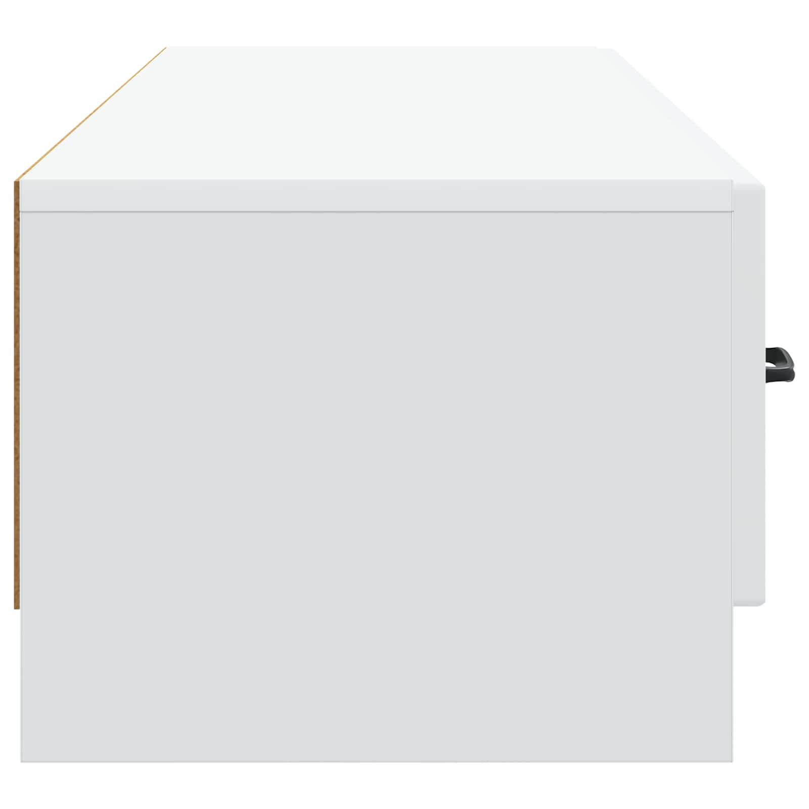 vidaXL Szafka pod telewizor z szufladą Biały 147 x 34,5 x 27 cm