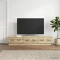 vidaXL Szafka pod telewizor 147 x 34,5 x 27 cm dąb Sonoma