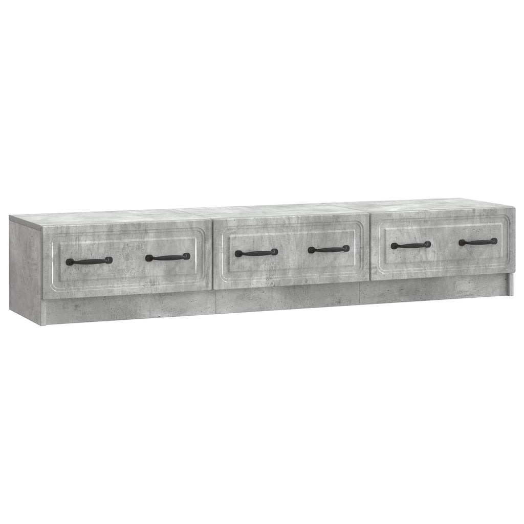 vidaXL Szafka pod telewizor Betonowy szary 147 x 34,5 x 27 cm