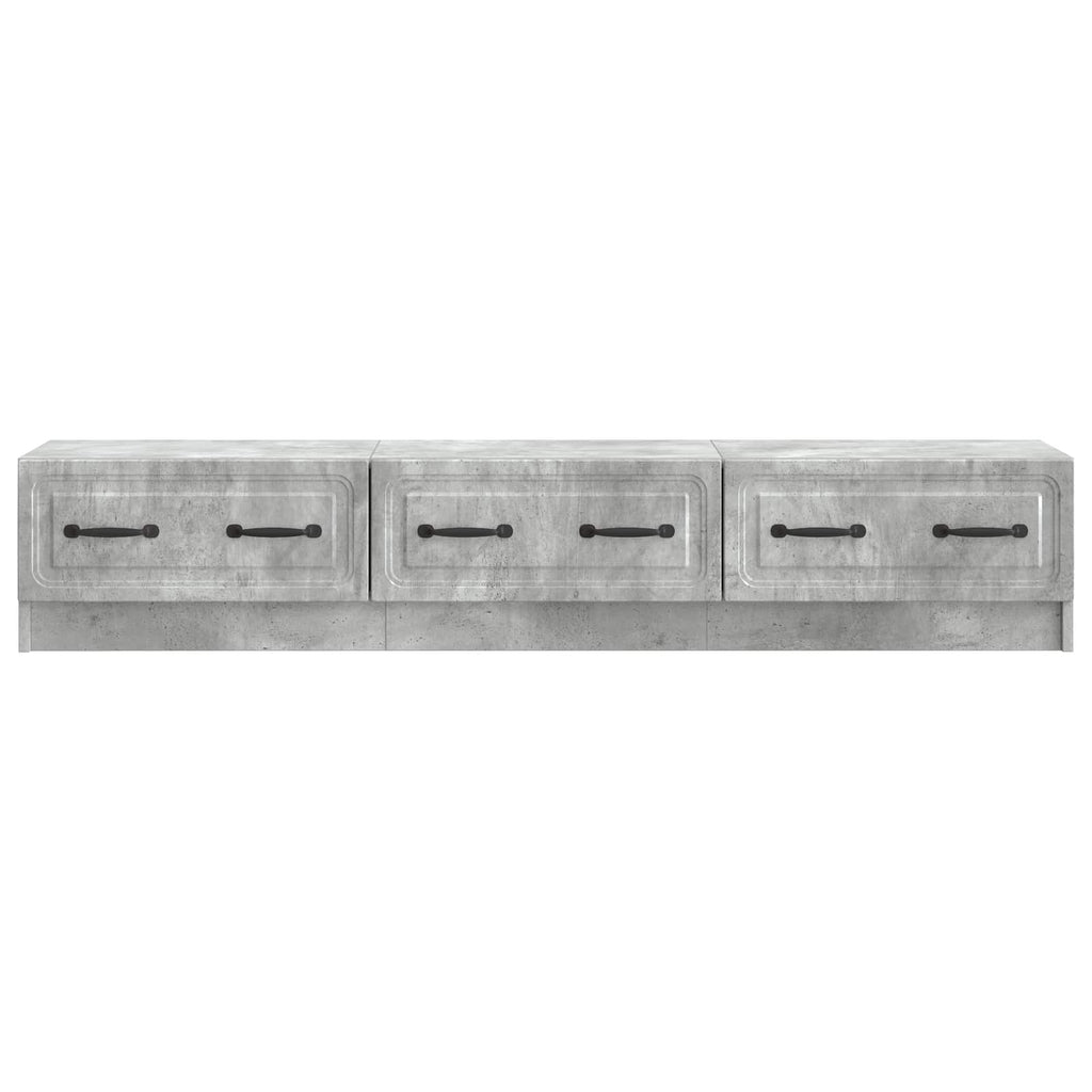 vidaXL Szafka pod telewizor Betonowy szary 147 x 34,5 x 27 cm