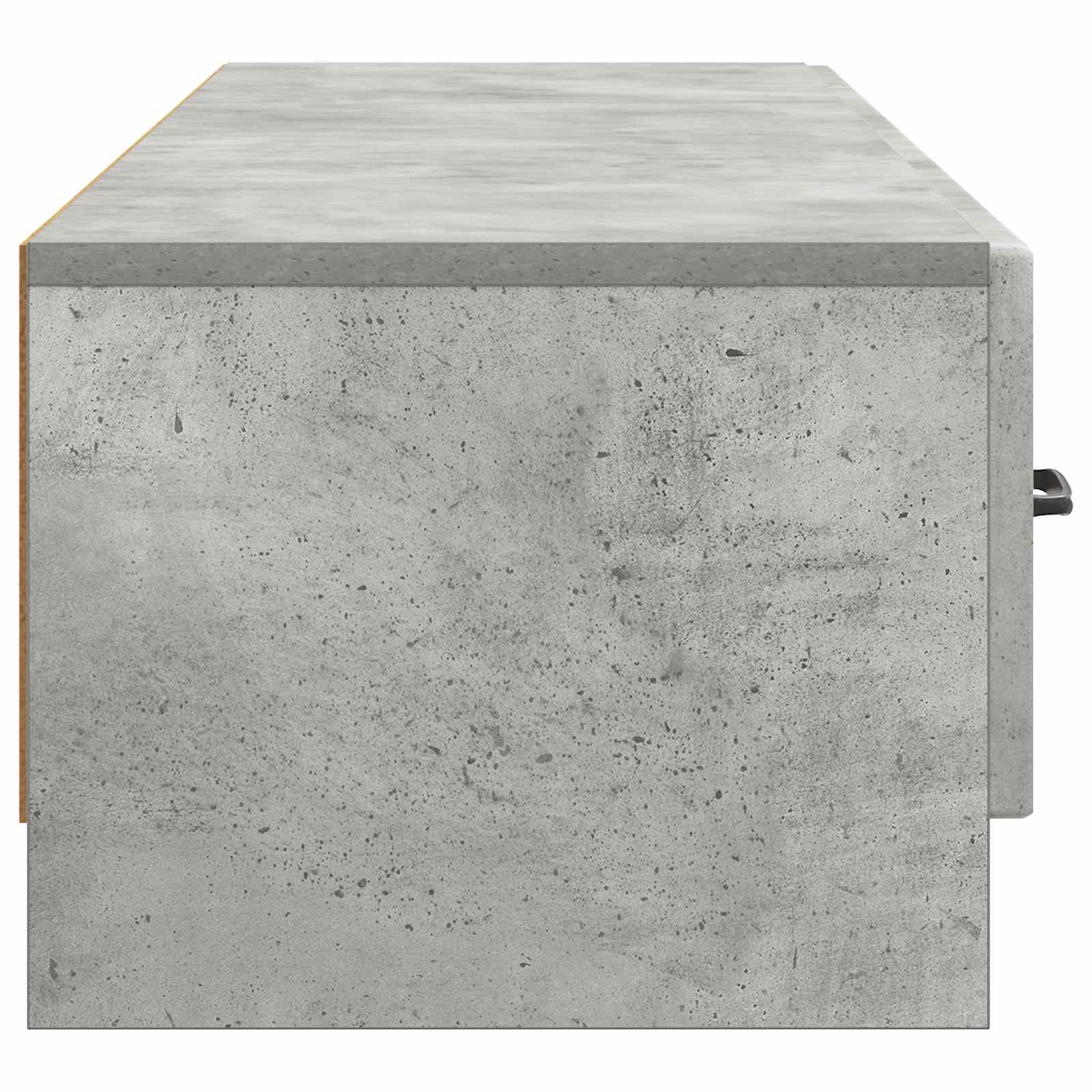 vidaXL Szafka pod telewizor Betonowy szary 147 x 34,5 x 27 cm