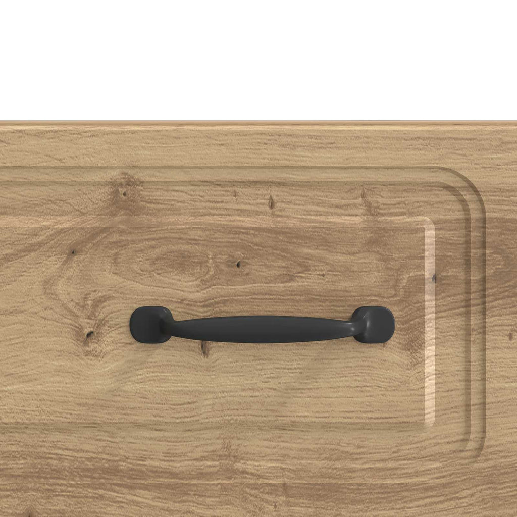 vidaXL Szafka pod telewizor z szufladą Dąb artisan 147 x 34,5 x 27 cm