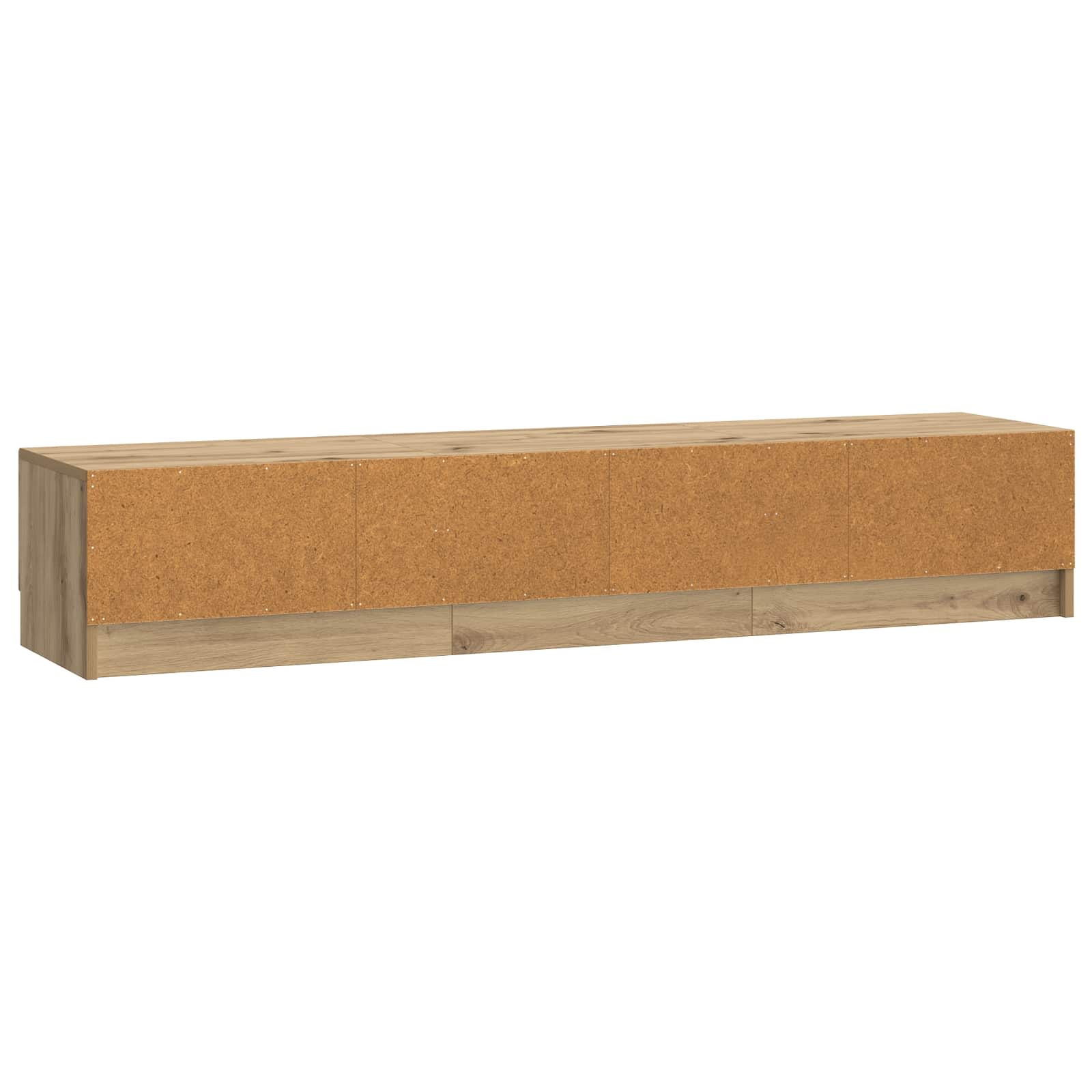 vidaXL Szafka pod telewizor z szufladą Dąb artisan 147 x 34,5 x 27 cm