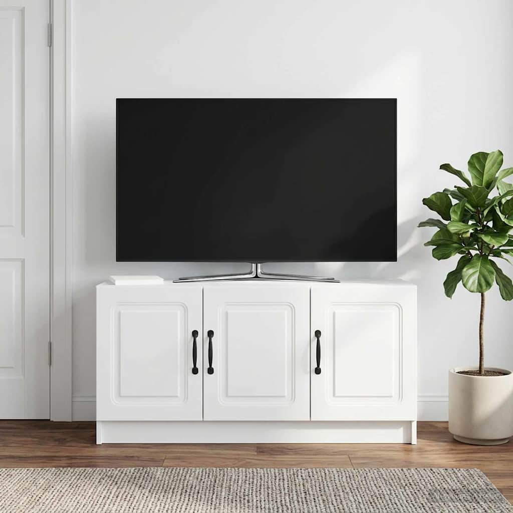 vidaXL Szafka pod telewizor Biały 99 x 34,5 x 47 cm