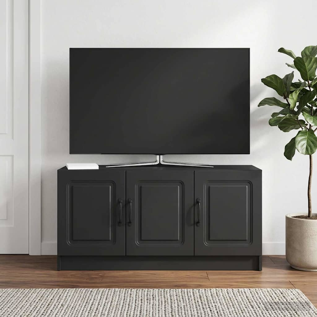 vidaXL Szafka pod telewizor Czarny 99 x 34,5 x 47 cm