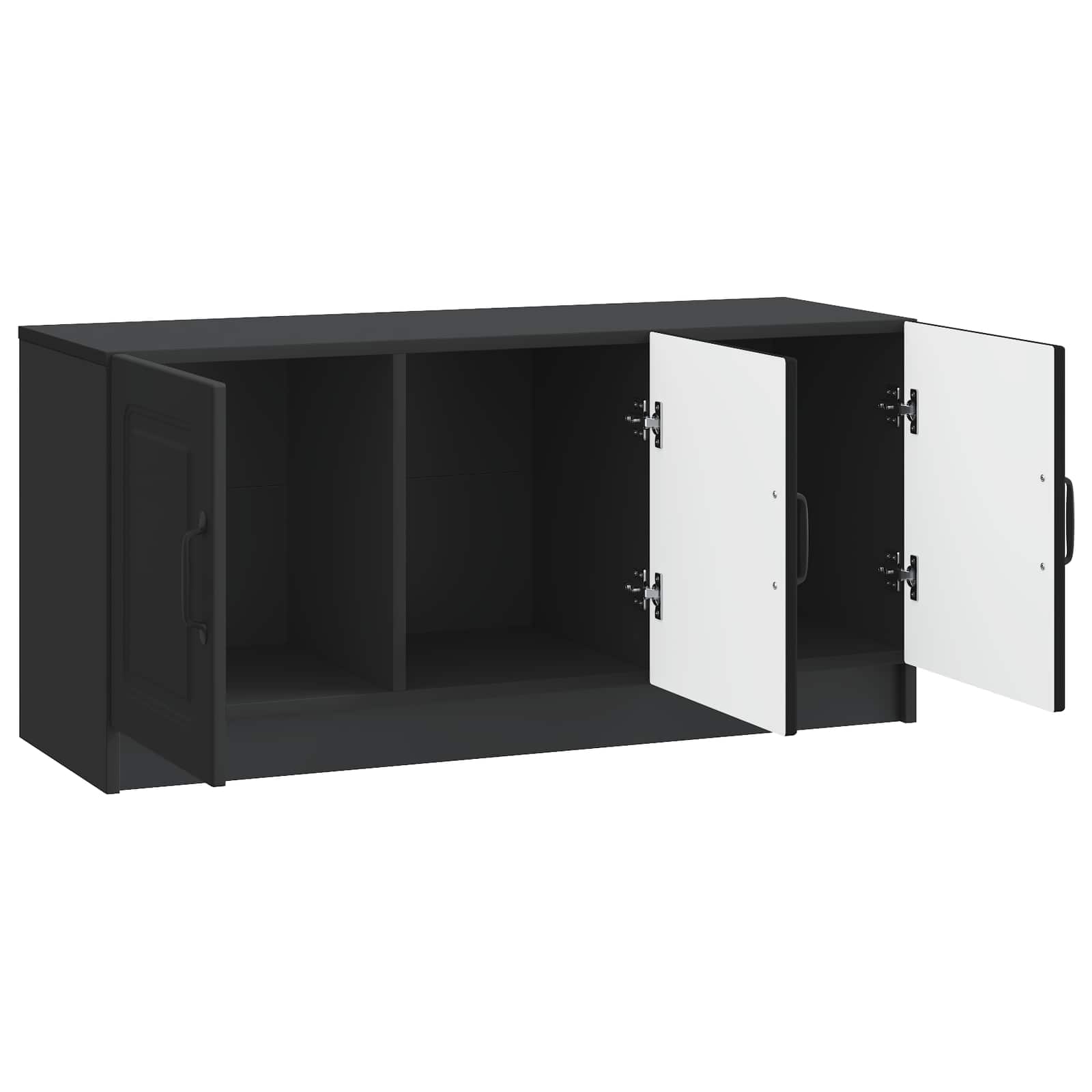 vidaXL Szafka pod telewizor Czarny 99 x 34,5 x 47 cm