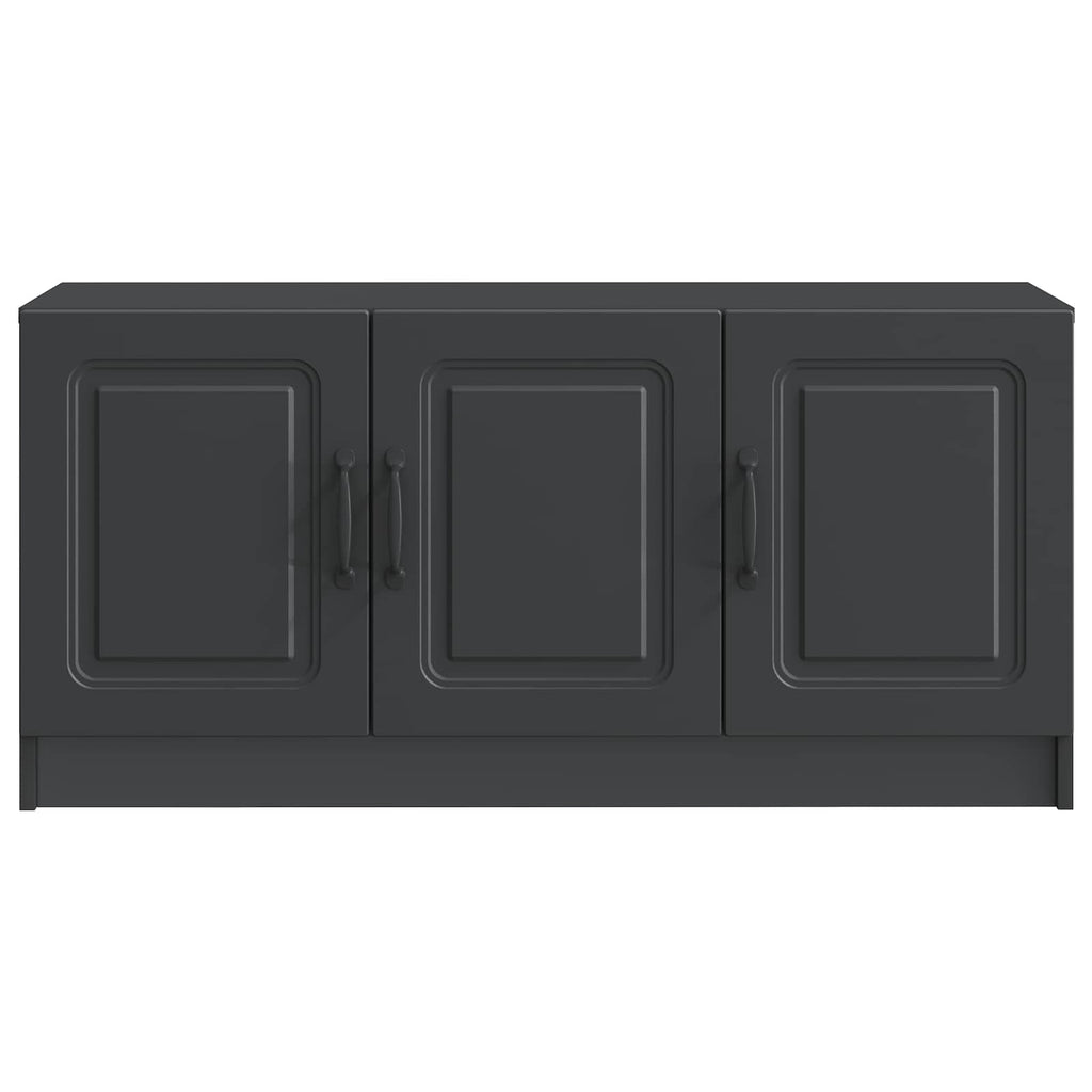 vidaXL Szafka pod telewizor Czarny 99 x 34,5 x 47 cm
