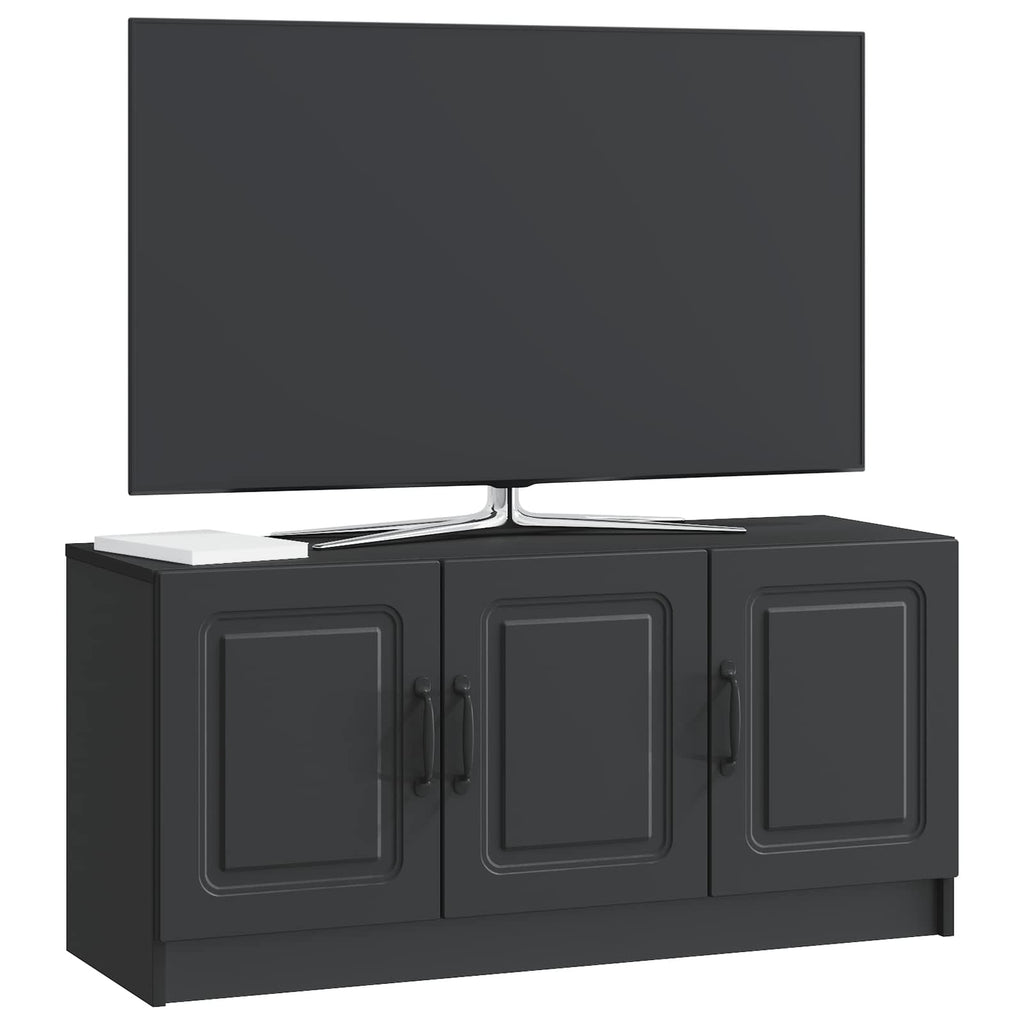 vidaXL Szafka pod telewizor Czarny 99 x 34,5 x 47 cm