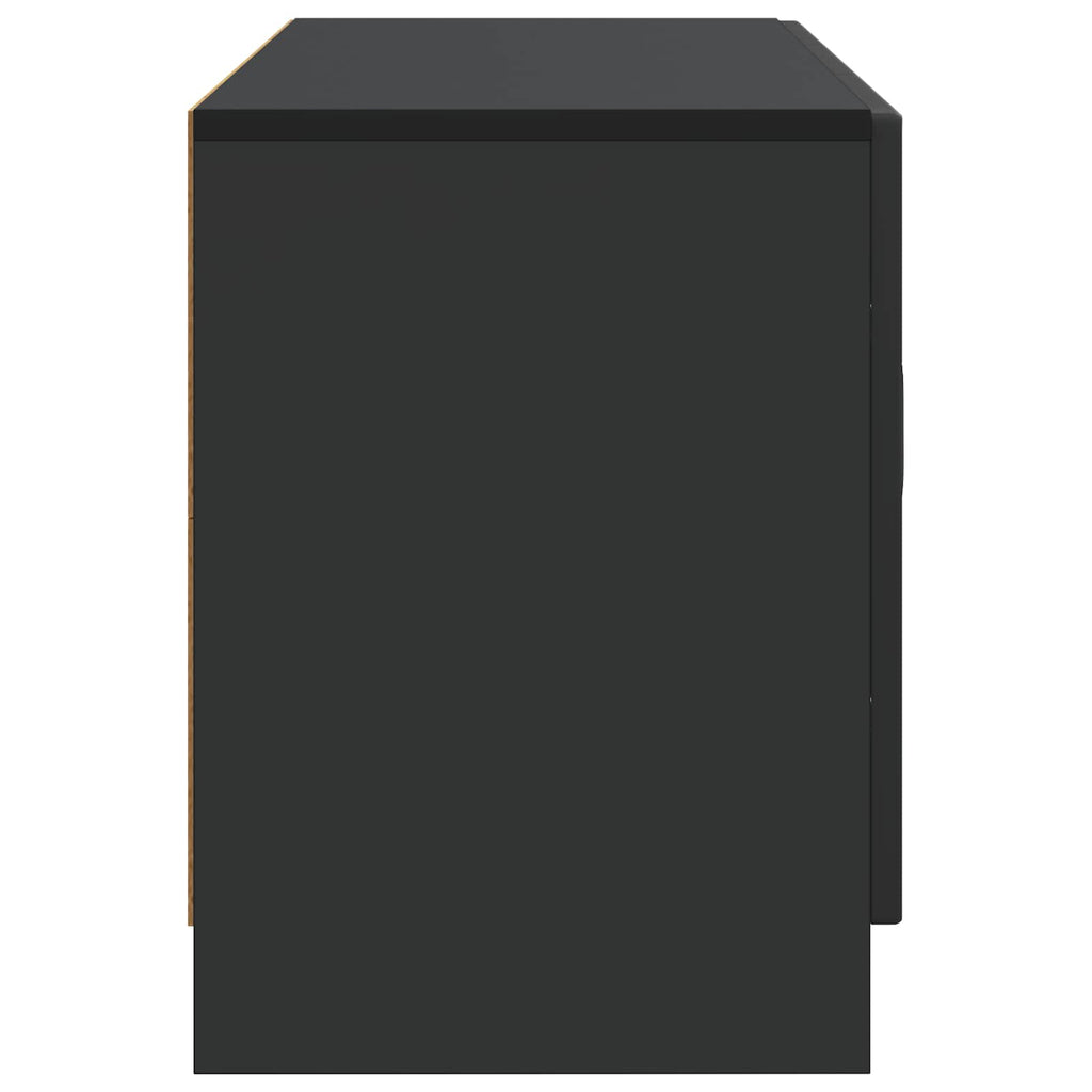 vidaXL Szafka pod telewizor Czarny 99 x 34,5 x 47 cm