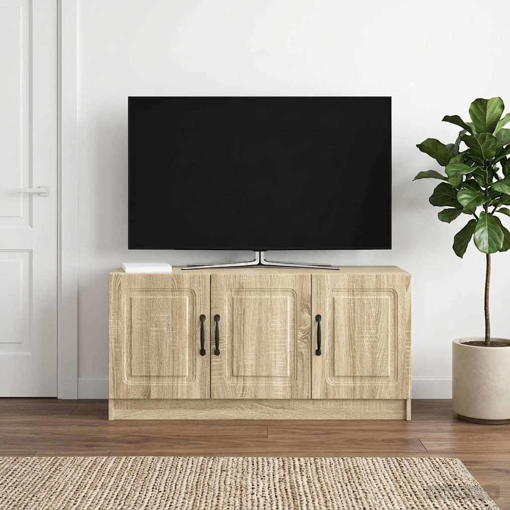 vidaXL Szafka pod telewizor dąb Sonoma 99 x 34,5 x 47 cm