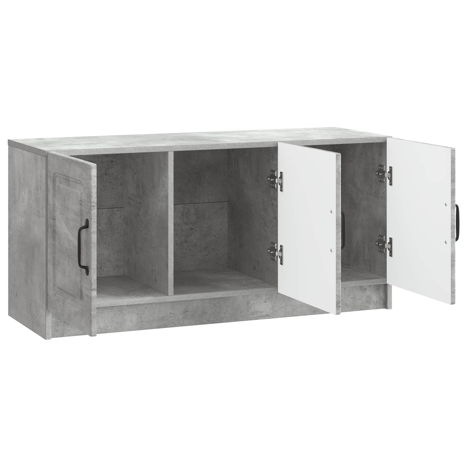 vidaXL Szafka pod telewizor Betonowy szary 99 x 34,5 x 47 cm