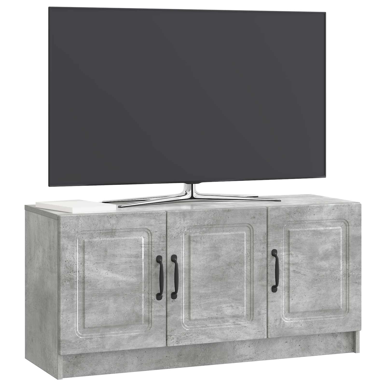 vidaXL Szafka pod telewizor Betonowy szary 99 x 34,5 x 47 cm