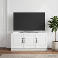 vidaXL Szafka pod telewizor Biały wysoki połysk 99 x 34,5 x 47 cm