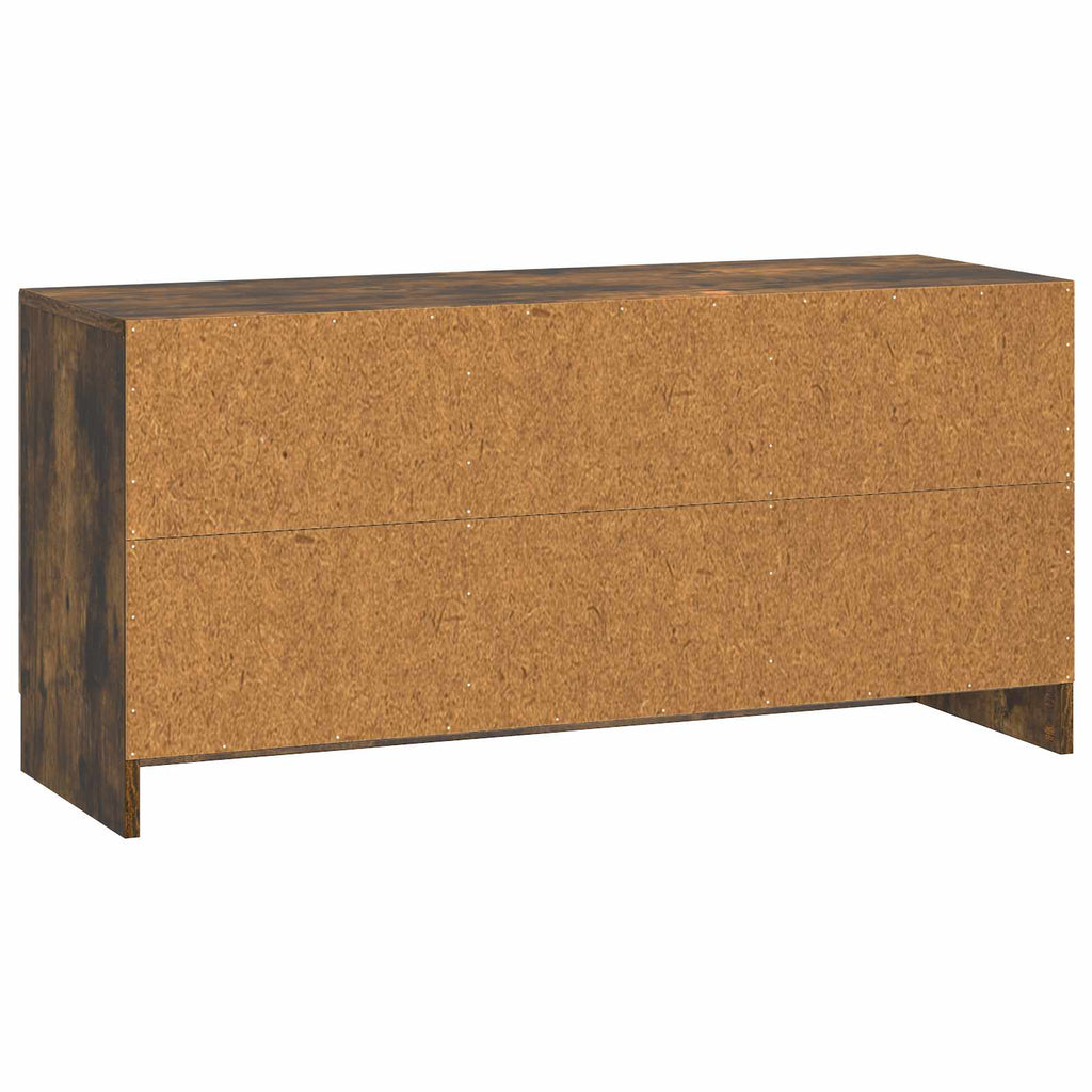 vidaXL Szafka pod telewizor Dąb wędzony 99 x 34,5 x 47 cm