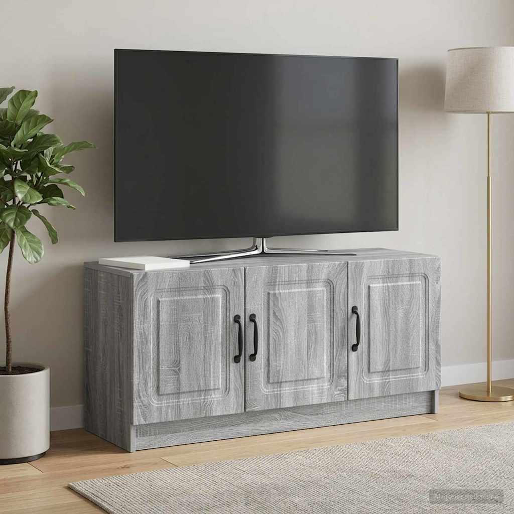 vidaXL Szafka pod telewizor Szary Sonoma 99 x 34,5 x 47 cm