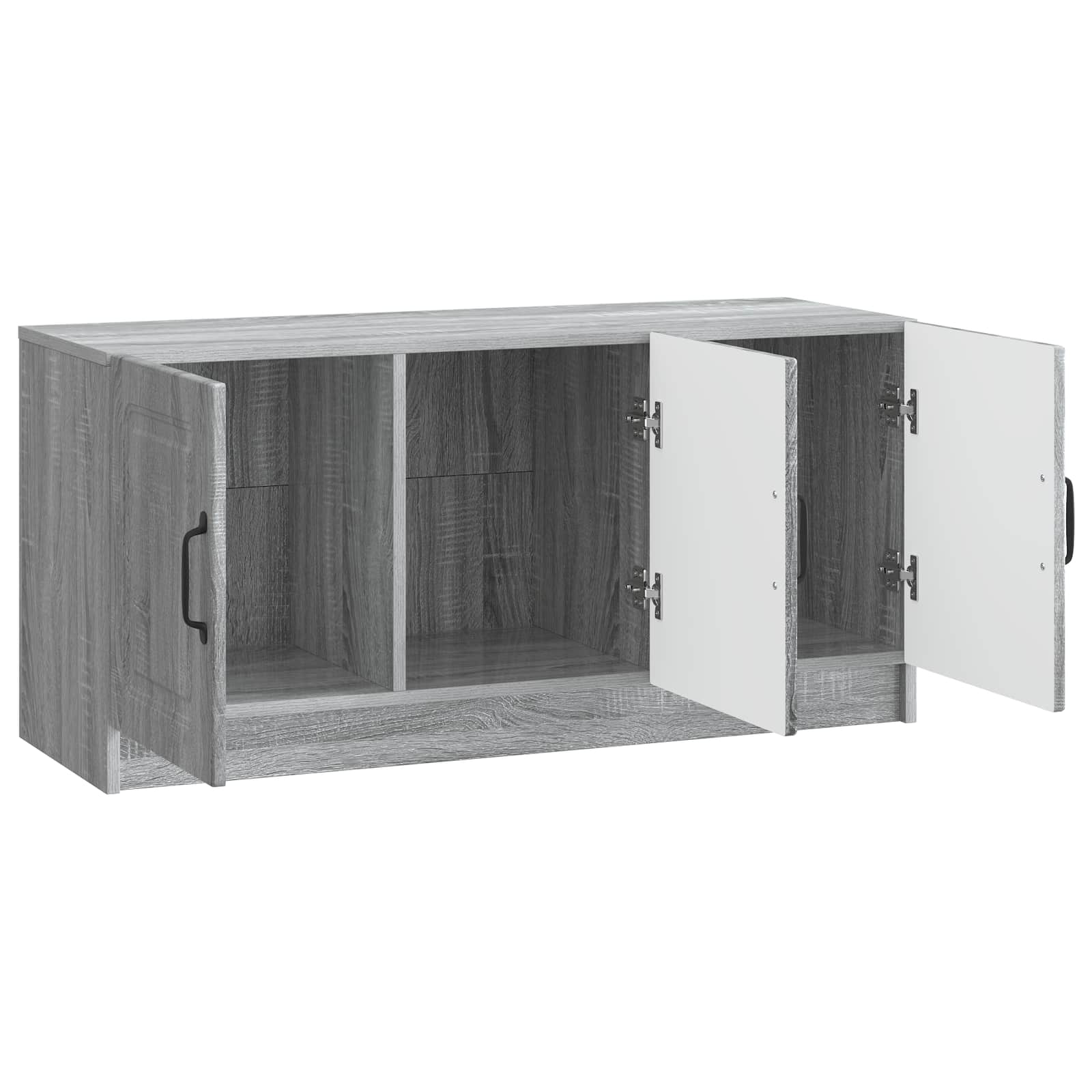 vidaXL Szafka pod telewizor Szary Sonoma 99 x 34,5 x 47 cm