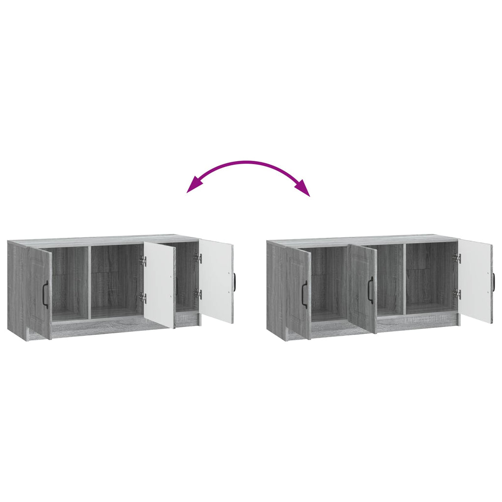 vidaXL Szafka pod telewizor Szary Sonoma 99 x 34,5 x 47 cm