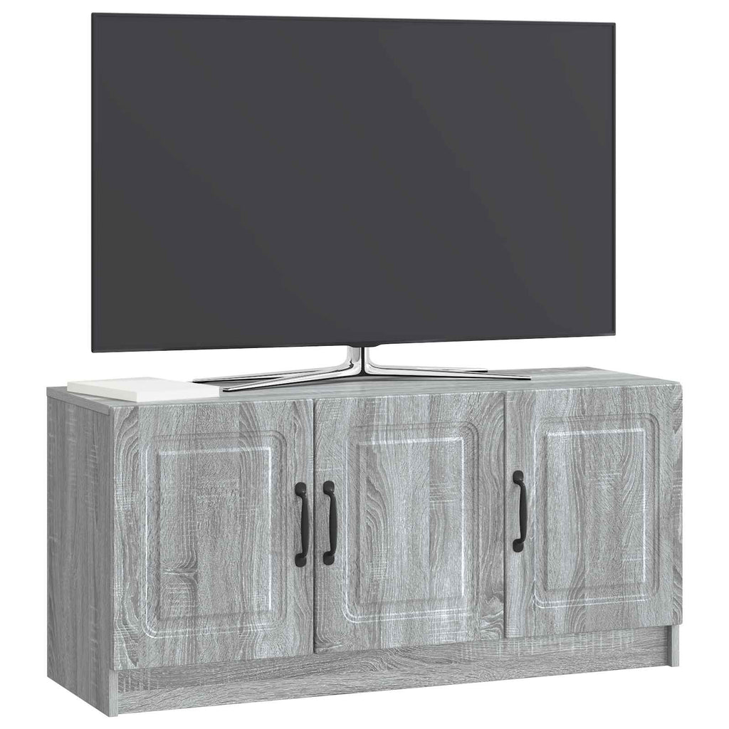 vidaXL Szafka pod telewizor Szary Sonoma 99 x 34,5 x 47 cm