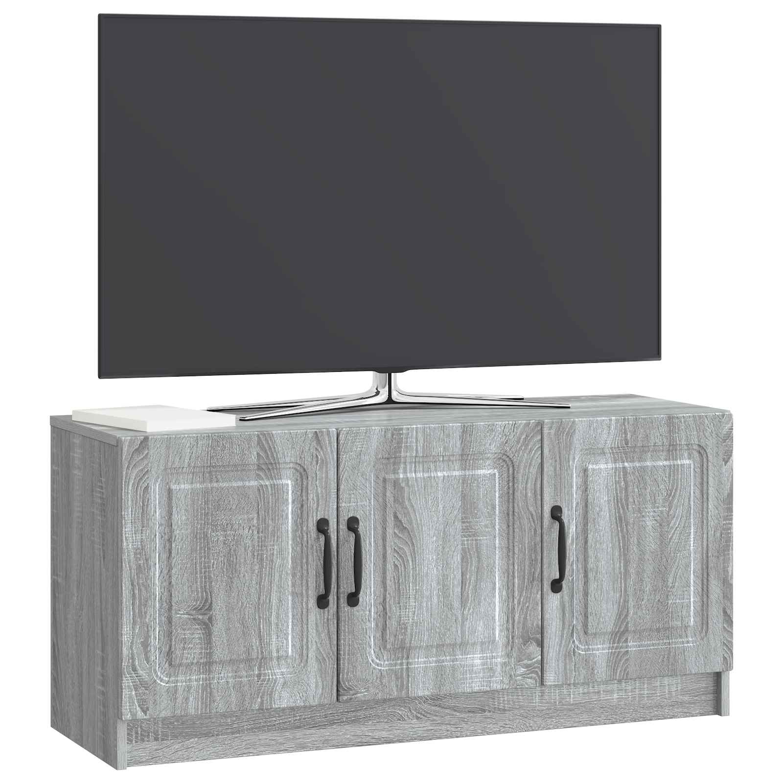 vidaXL Szafka pod telewizor Szary Sonoma 99 x 34,5 x 47 cm