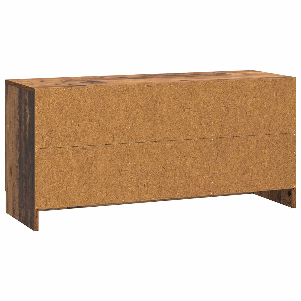 vidaXL Szafka pod telewizor Stare drewno 99 x 34,5 x 47 cm