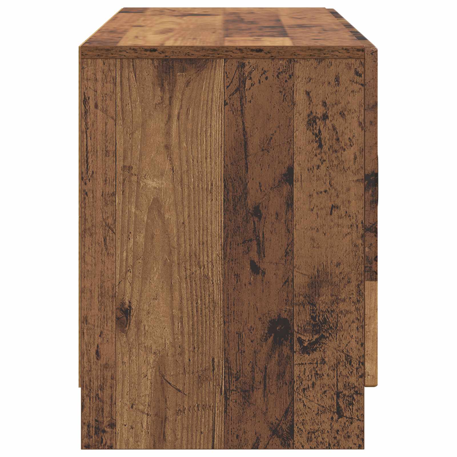 vidaXL Szafka pod telewizor Stare drewno 99 x 34,5 x 47 cm
