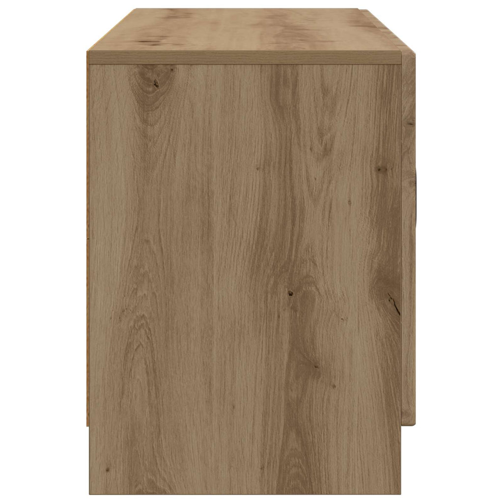 vidaXL Szafka pod telewizor Dąb artisan 99 x 34,5 x 47 cm