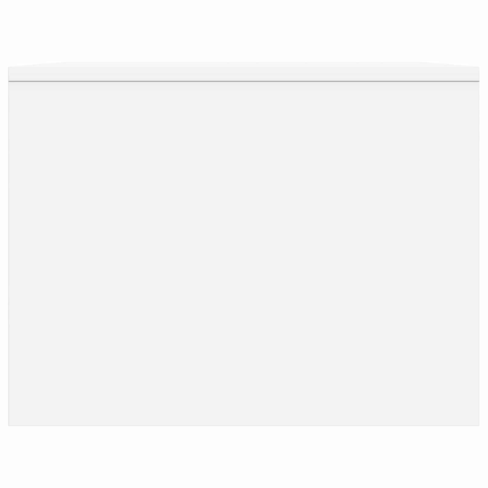 vidaXL Stolik kawowy Biały 90 x 50 x 37 cm Drewno inżynieryjne