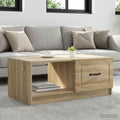 vidaXL Stolik kawowy dąb Sonoma 90 x 50 x 37 cm Drewno inżynieryjne