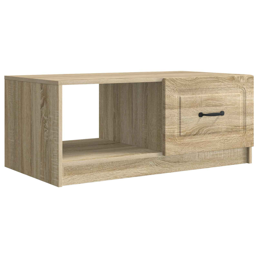 vidaXL Stolik kawowy dąb Sonoma 90 x 50 x 37 cm Drewno inżynieryjne