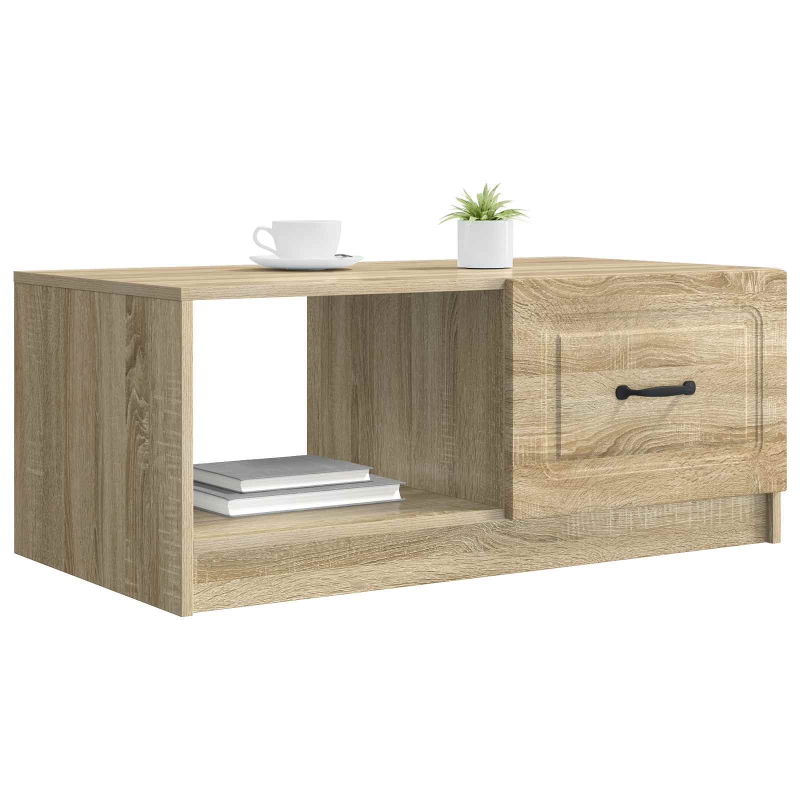 vidaXL Stolik kawowy dąb Sonoma 90 x 50 x 37 cm Drewno inżynieryjne