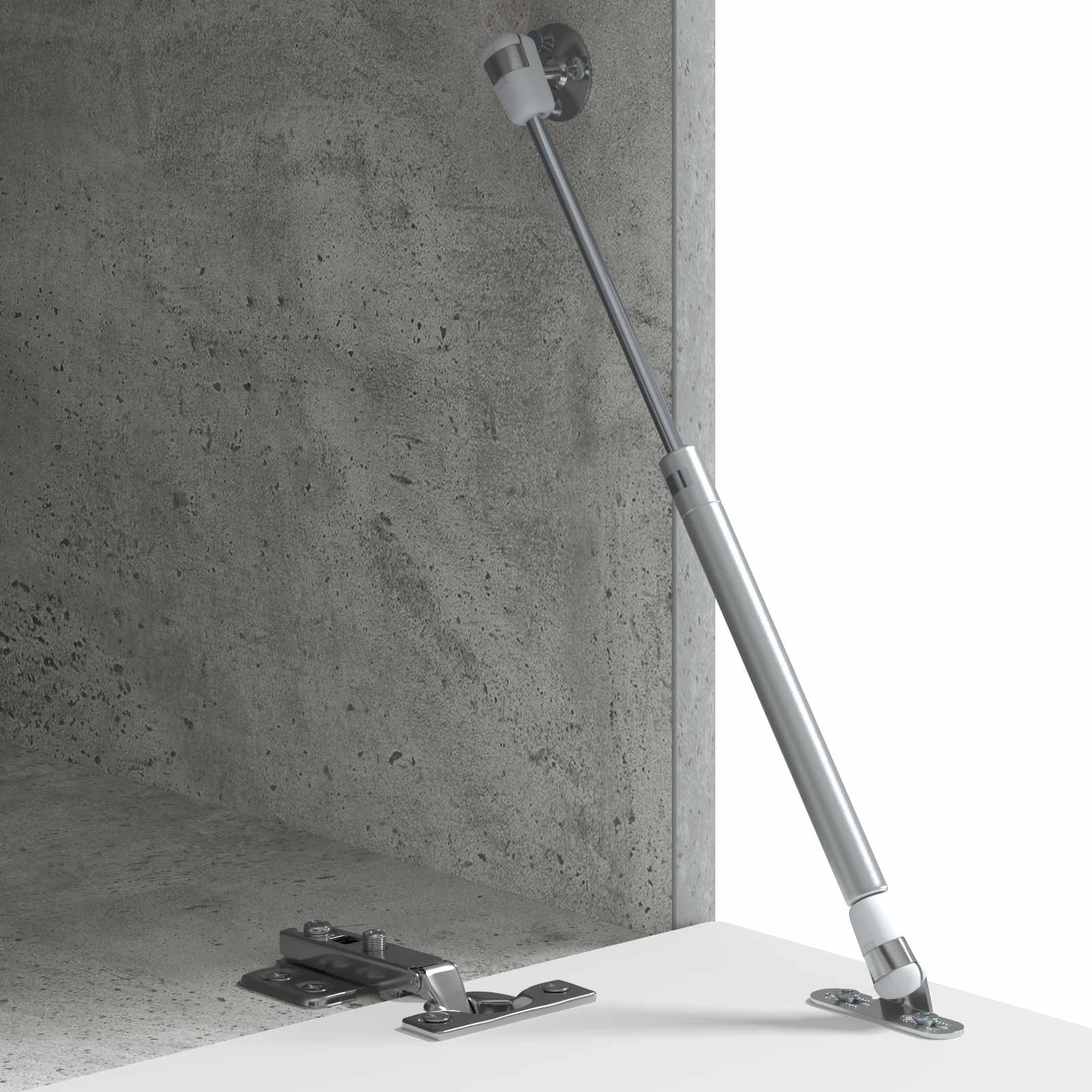 vidaXL Stolik kawowy Betonowy szary 90 x 50 x 37 cm