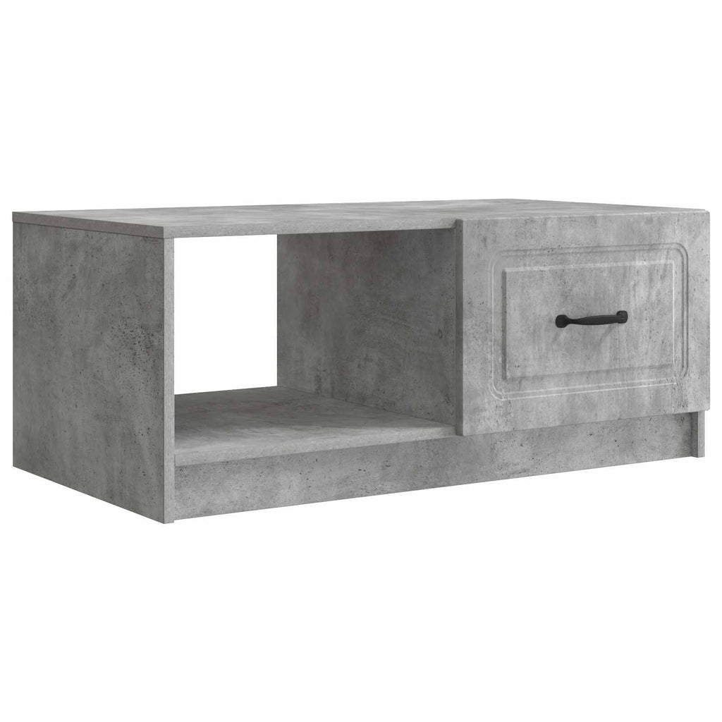 vidaXL Stolik kawowy Betonowy szary 90 x 50 x 37 cm