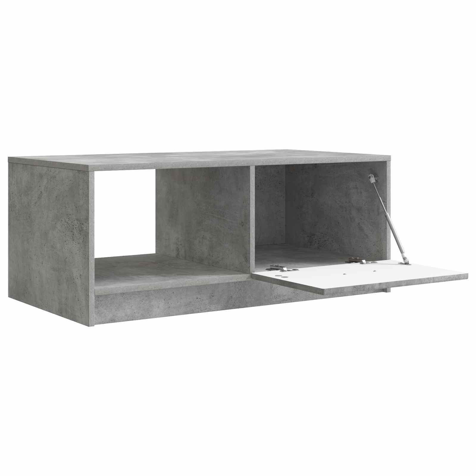vidaXL Stolik kawowy Betonowy szary 90 x 50 x 37 cm