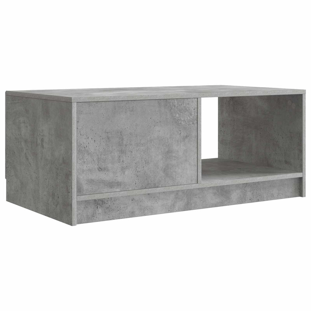 vidaXL Stolik kawowy Betonowy szary 90 x 50 x 37 cm