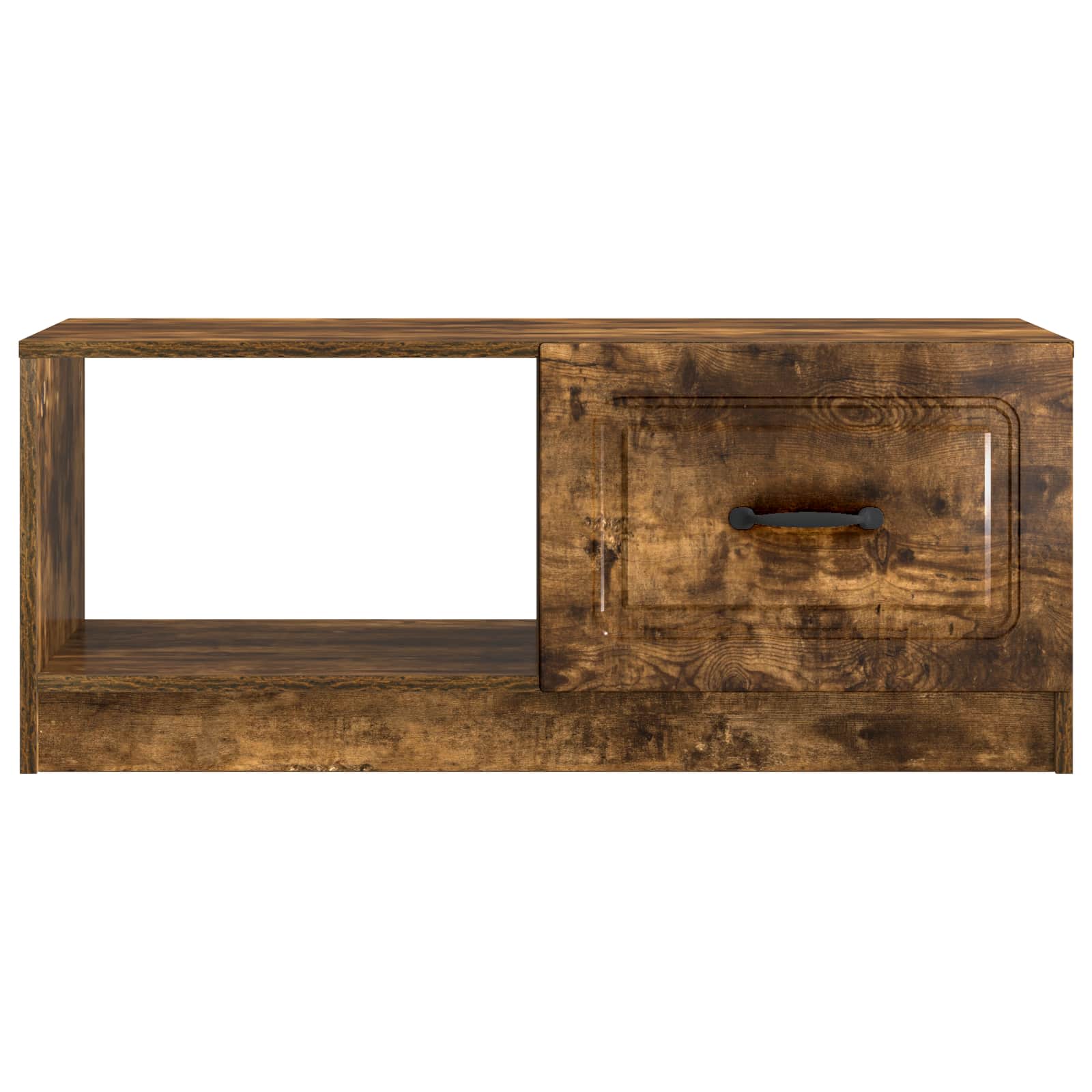 vidaXL Stolik kawowy Dąb wędzony 90 x 50 x 37 cm Drewno inżynieryjne