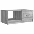 vidaXL Stolik kawowy Szary Sonoma 90 x 50 x 37 cm Drewno inżynieryjne