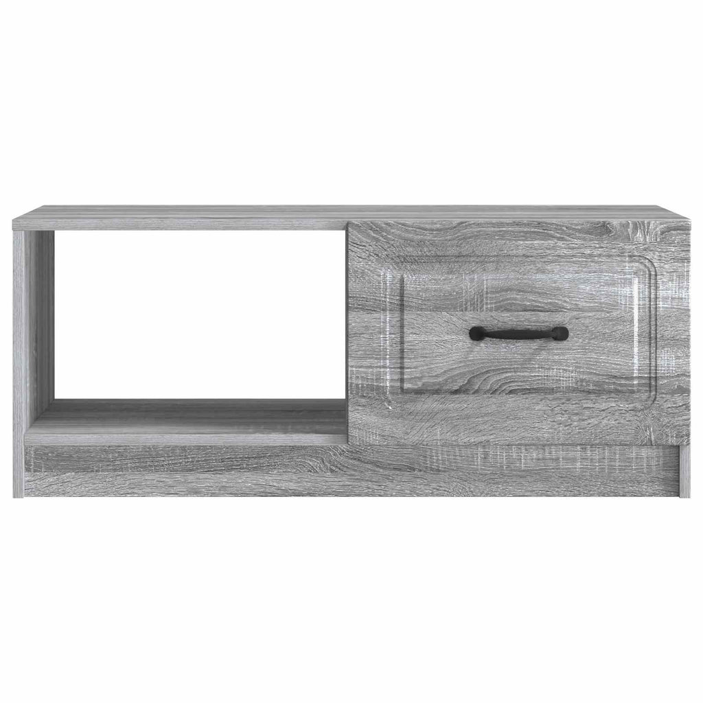 vidaXL Stolik kawowy Szary Sonoma 90 x 50 x 37 cm Drewno inżynieryjne
