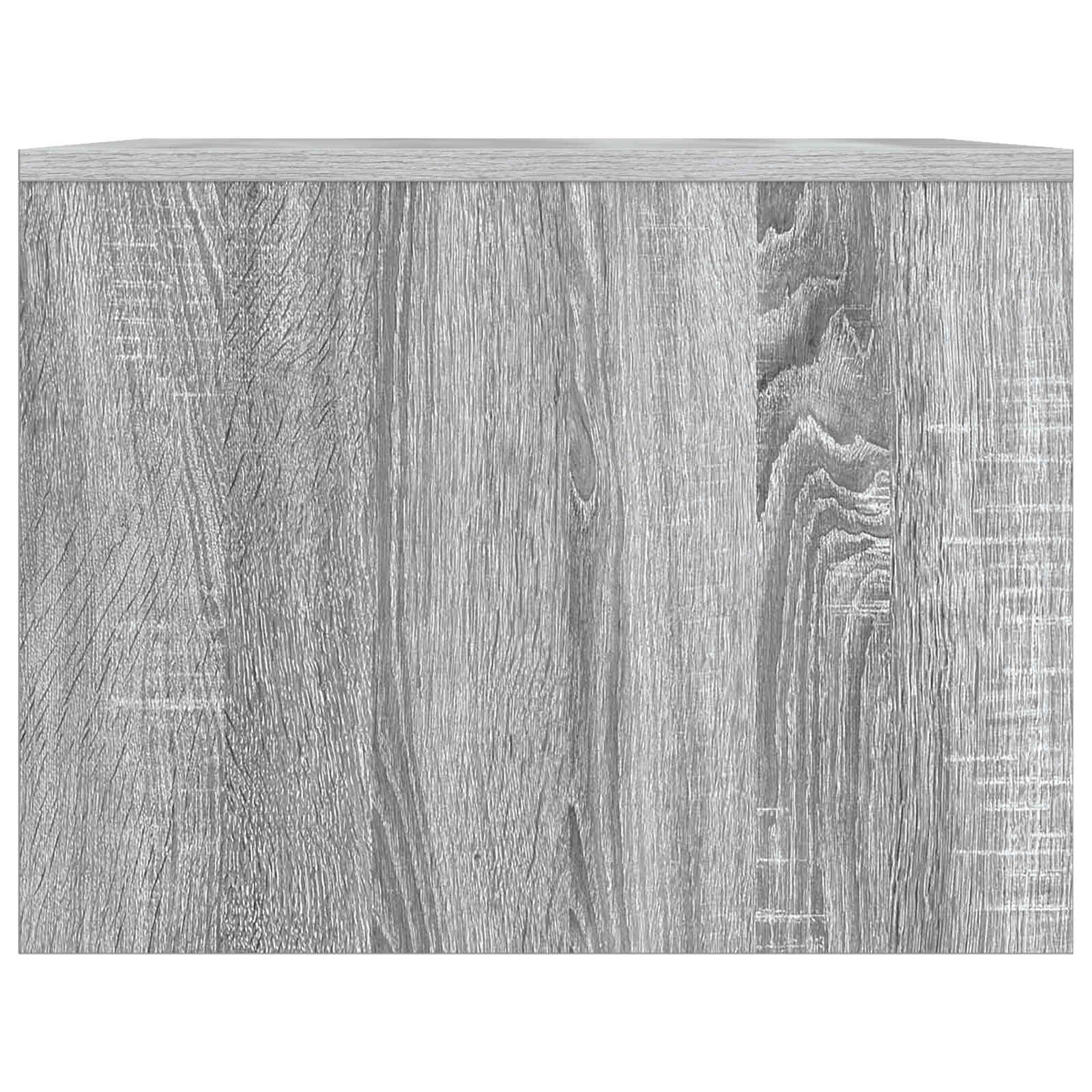 vidaXL Stolik kawowy Szary Sonoma 90 x 50 x 37 cm Drewno inżynieryjne