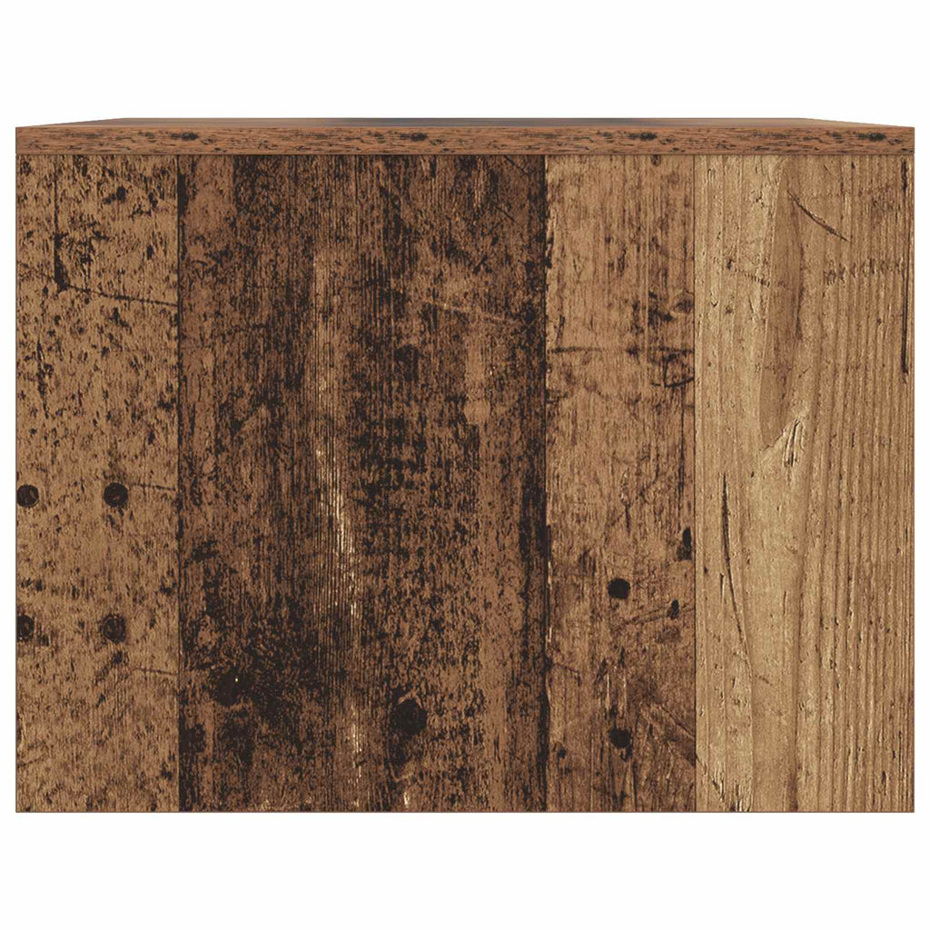 vidaXL Stolik kawowy Stare drewno 90 x 50 x 37 cm Drewno inżynieryjne