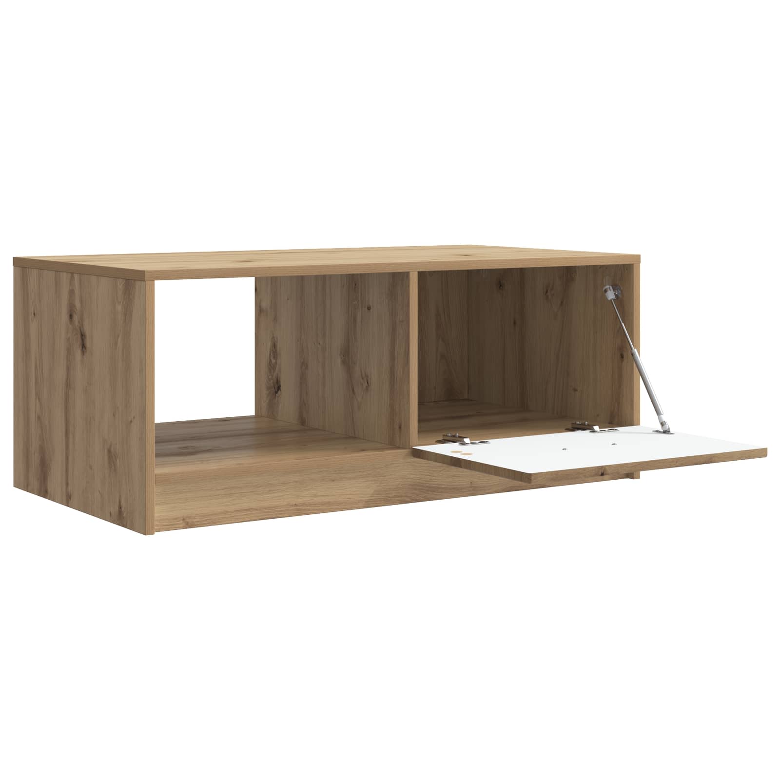 vidaXL Stolik kawowy Dąb artisan 90 x 50 x 37 cm Drewno inżynieryjne