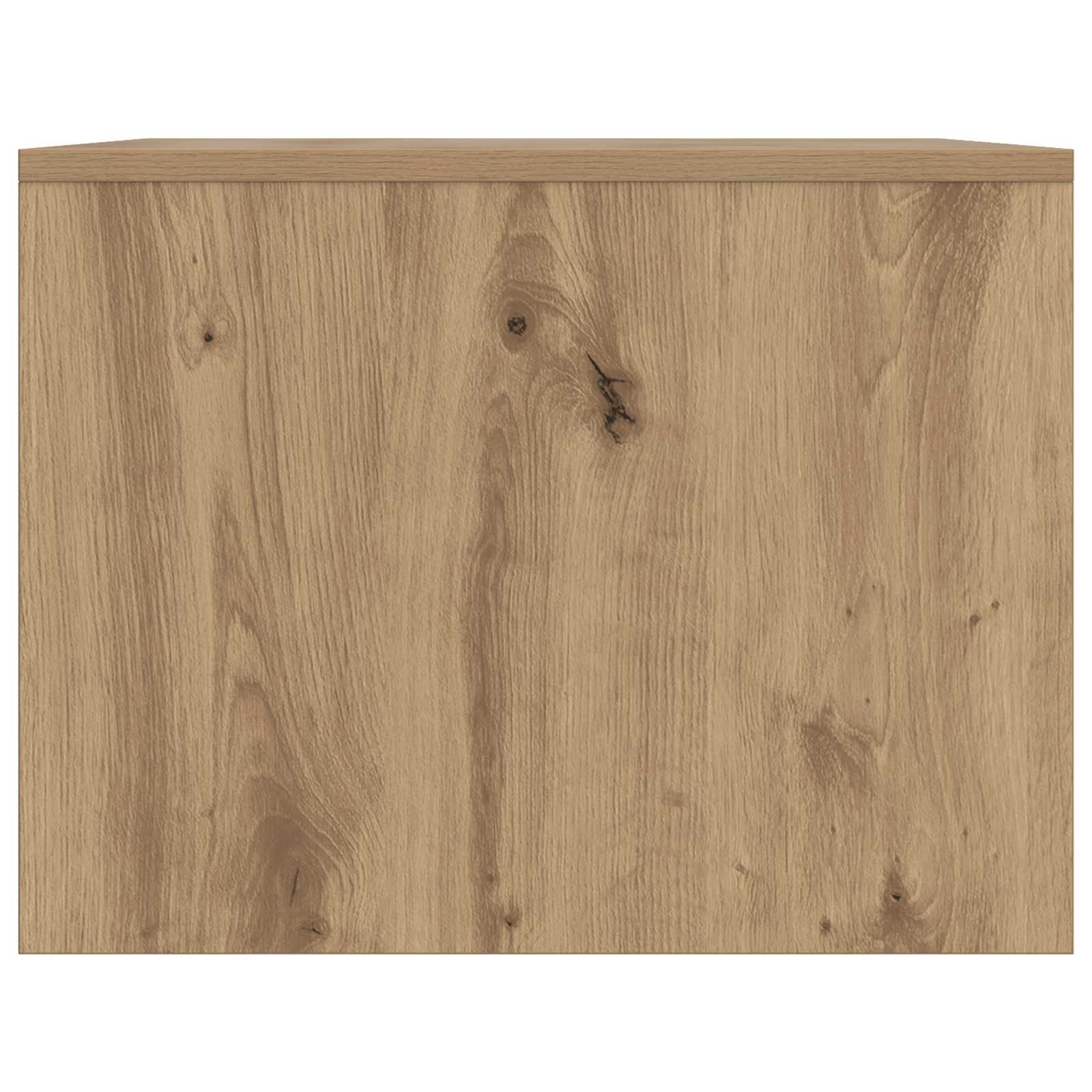 vidaXL Stolik kawowy Dąb artisan 90 x 50 x 37 cm Drewno inżynieryjne
