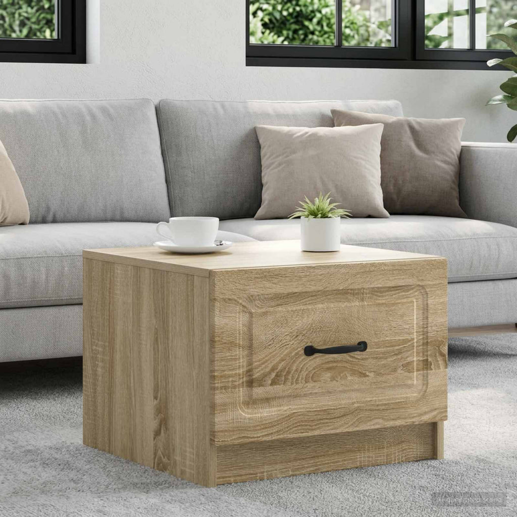 vidaXL Stolik kawowy dąb Sonoma 49 x 50 x 37 cm Drewno inżynieryjne