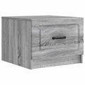 vidaXL Stolik kawowy Szary Sonoma 49 x 50 x 37 cm Drewno inżynieryjne