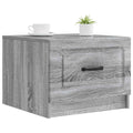 vidaXL Stolik kawowy Szary Sonoma 49 x 50 x 37 cm Drewno inżynieryjne
