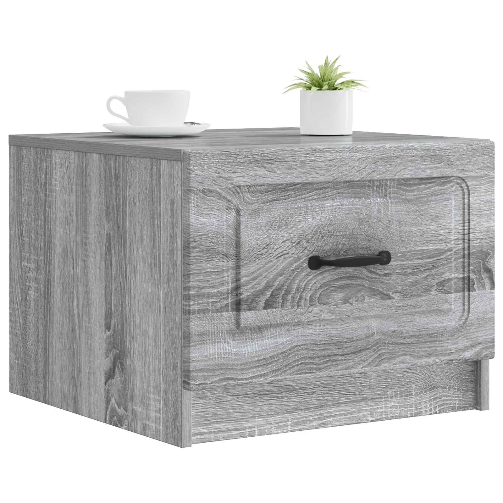 vidaXL Stolik kawowy Szary Sonoma 49 x 50 x 37 cm Drewno inżynieryjne